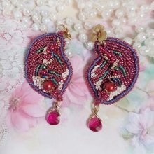 BO Enchantement d'Automne brodert med Swarovski-krystaller, perler og frøperler